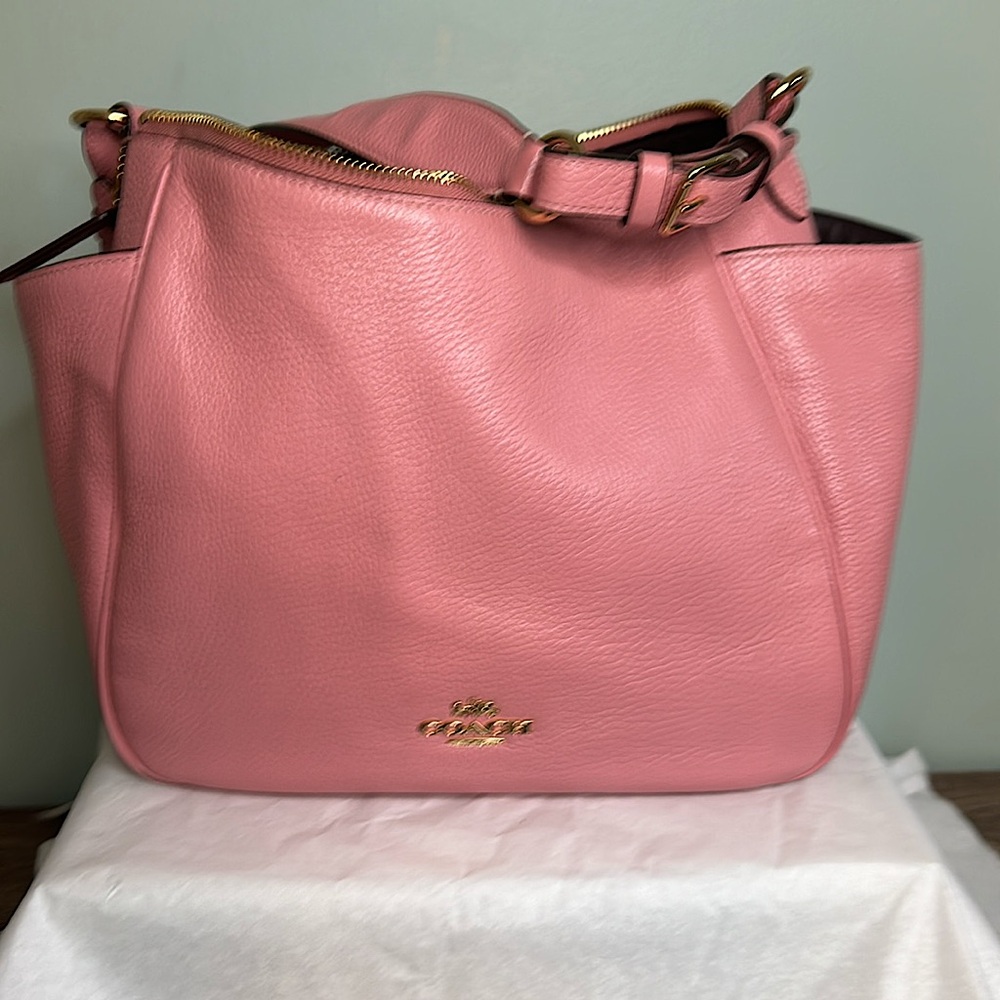 Coach Rori Shoulder Bag - Bubblegum Pink